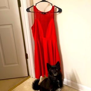 Red Cocktail Dress